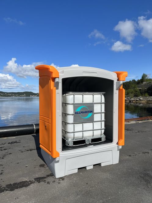 Hovedbilde Utendørs lagring for IBC 1000L